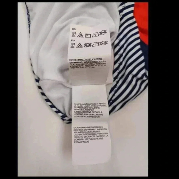 Tommy Hilfiger Bathing  Swim Suit Size 3-6 Months - Picture 4 of 6